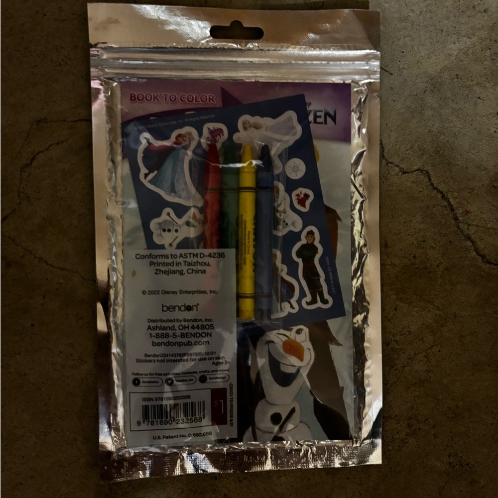 frozen coloring set bundle of 12